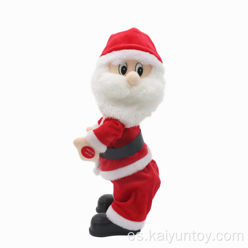 Música de baile de 30 cm Santa Claus Doll Xmas Regalo